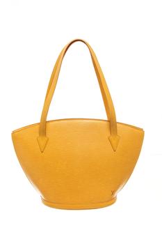 推荐Louis Vuitton Yellow Épi Leather Saint Jacques Shoulder bag商品