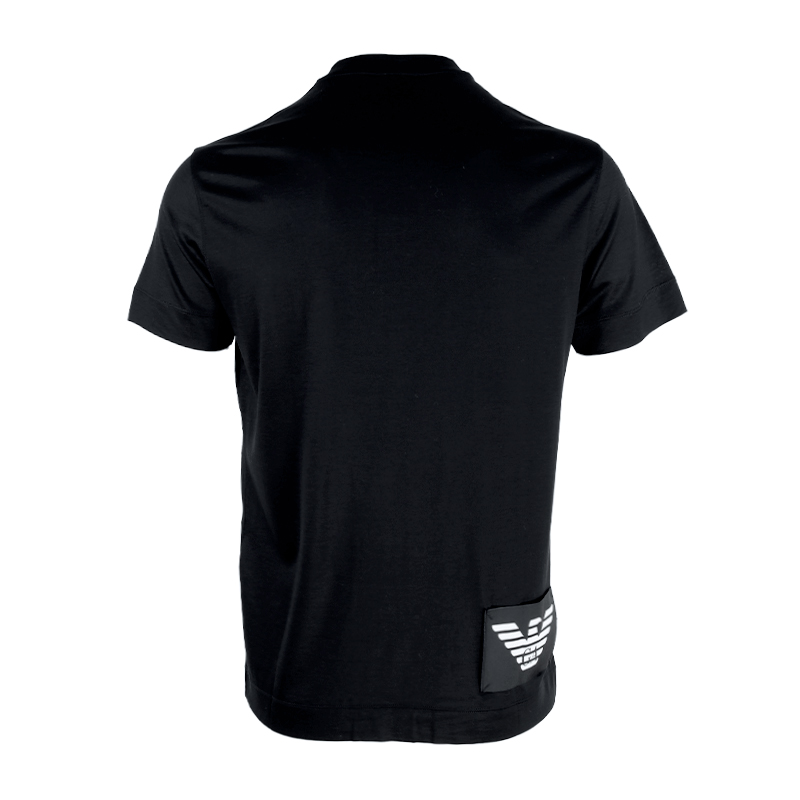 推荐EMPORIO ARMANI 黑色男士T恤 3L1TCG_1JUVZ_0999商品
