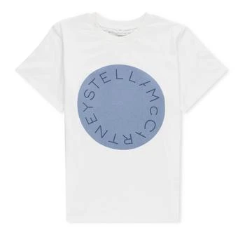 推荐Stella McCartney Kids Logo Printed Crewneck T-Shirt商品