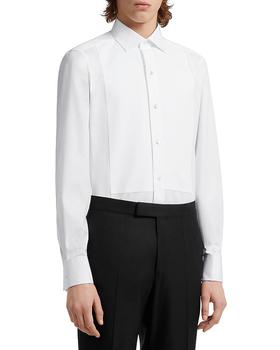 Zegna | Cotton Regular Fit Evening Dress Shirt商品图片,