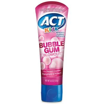 ACT | Kids Anticavity Fluoride Toothpaste Bubble Gum Blowout,商家Walgreens,价格¥29