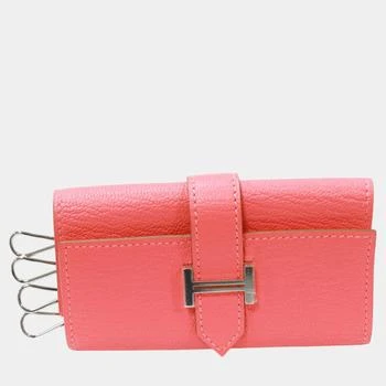 [二手商品] Hermes | Hermes Chevre 4 Key Case Rose Lipstick Pink Leather,商家The Luxury Closet,价格¥13291