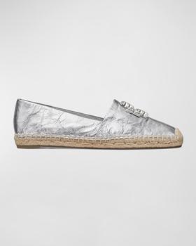 Tory Burch | Eleanor Metallic Medallion Loafer Espadrilles商品图片,