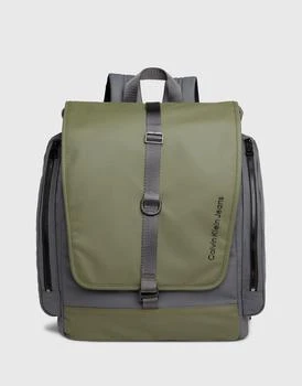 Calvin Klein | Calvin Klein Flap Backpack in grey 独家减免邮费