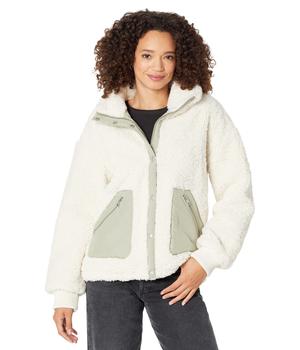 李维斯外套, Levi's | Oversized All Over Sherpa Stand Collar Fashion Jacket商品图片 7.9折