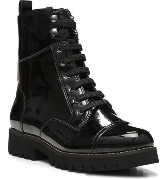 推荐Lace-Up Lug Combat Boot商品