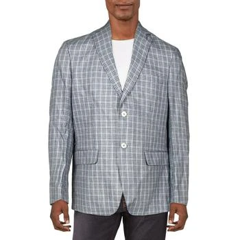 Ralph Lauren | Lauren Ralph Lauren Mens Linen Plaid Sportcoat,商家BHFO,价格¥353