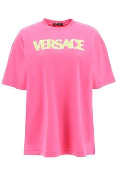 推荐Distressed T Shirt With Neon Logo商品