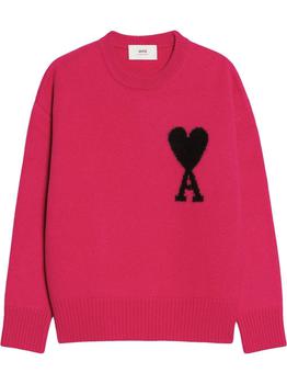 推荐AMI PARIS - Ami De Coeur Wool Sweater商品
