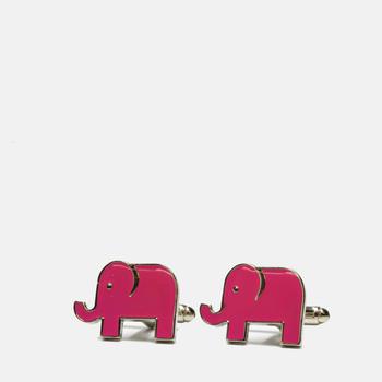 商品Curated Basics | Pink Elephant Cufflinks,商家Verishop,价格¥268图片