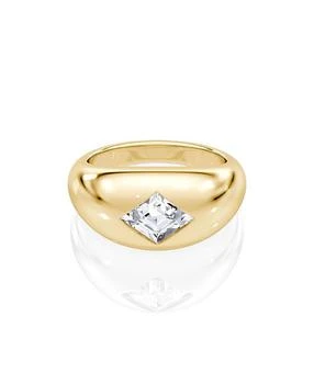 VRAI | Dome Band in 14K Gold, .75ctw Lozenge Lab Grown Diamond,商家Bloomingdale's,价格¥20951