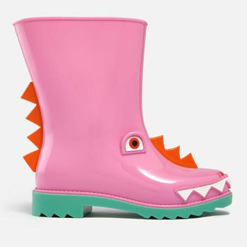 推荐Mini Melissa Kids Fabula Dino PVC Wellington Boots商品