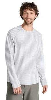 推荐Vince Stripe Gauzy Crew Tee商品