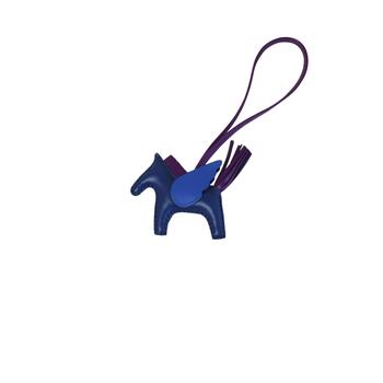 推荐Hermes Rodeo Pegasus PM Charm Blue Purple商品