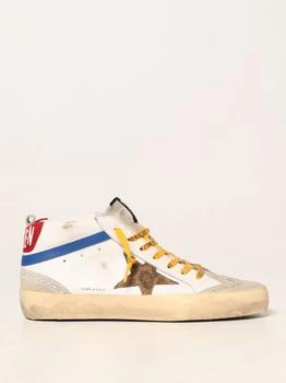 推荐Mid Star classic Golden Goose sneakers in leather商品