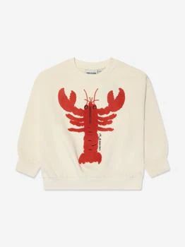 推荐Kids Lobster Chenille Sweatshirt in White商品