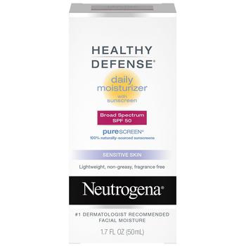 Neutrogena | Sensitive Moisturizer, SPF 50 Fragrance-Free商品图片,独家减免邮费
