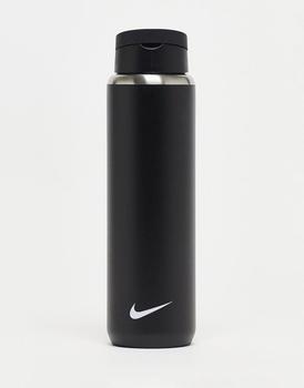 商品Nike Recharge 24ml straw bottle in black图片