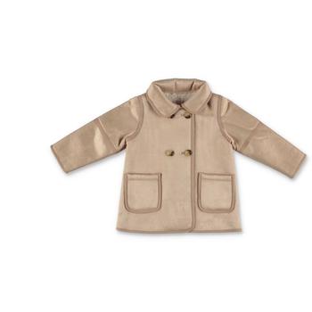 Chloé | Chloé Kids Double-Breasted Long-Sleeved Coat商品图片,6.7折起