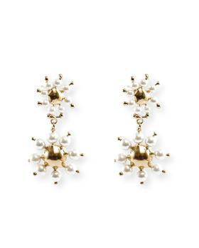 ROSANTICA, ROSANTICA | Daisy Double-Drop Earrings商品图片 