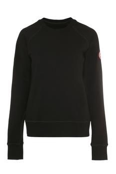 canada goose直邮, Canada Goose | Canada Goose Muskoka Logo Patched Sweater商品图片 6.4折