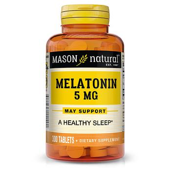 商品Melatonin 5 mg with Vitamin B Tablets,商家Walgreens,价格¥111图片