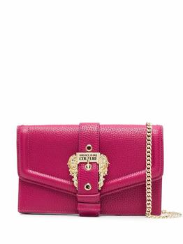 推荐Versace Jeans Womens Fuchsia Polyester Shoulder Bag商品