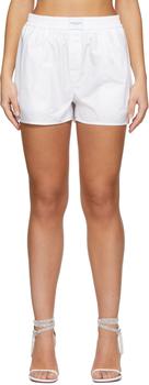 alexander wang短裤, Alexander Wang | White Boxer Shorts商品图片 6.6折
