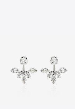 商品Yeprem | Y-Conic 18-Karat White Gold Diamond Drop Earrings,商家Thahab,价格¥51058图片