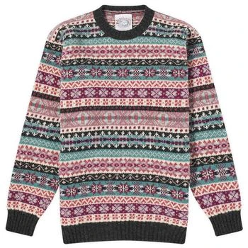 Jamiesons of Shetland | Jamieson's of Shetland Fair Isle Crew Knit,商家END. Clothing,价格¥1086