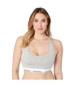 Calvin Klein | 【脱线】Plus Size Modern Cotton Unlined Bralette,商家品牌清仓区,价格¥116