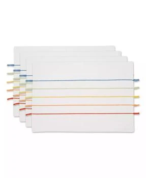 Design Imports | Stripe Tassel Placemat Set of 4,商家Macy's,价格¥112
