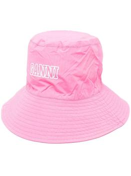 Ganni | Logo bucket hat商品图片,4.9折