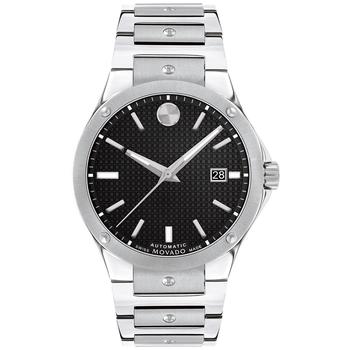 Movado | Men's Swiss Automatic Sports Edition Stainless Steel Bracelet Watch 41mm商品图片,