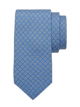 Salvatore Ferragamo | Tetris Silk Tie,商家Saks Fifth Avenue,价格¥1770