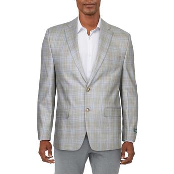 秋装拉夫劳伦西装, Ralph Lauren | Lauren Ralph Lauren Mens Lexington Wool Blend Plaid Two-Button Blazer商品图片 3.1折