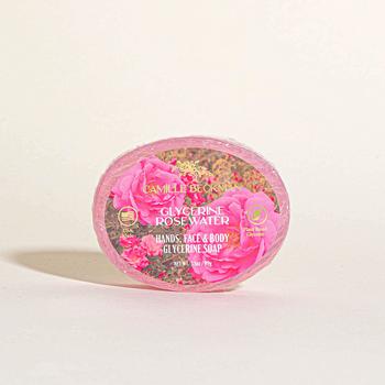 商品Camille Beckman | Glycerine Soap Glycerine Rosewater 3.5 oz,商家Camille Beckman,价格¥32图片