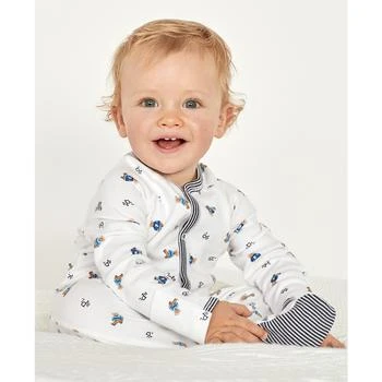 Ralph Lauren | 男婴小熊印花按扣连体衣,商家Macy's,价格¥207