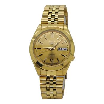 精工机械表怎么样, Seiko | Seiko 5 Automatic Gold Dial Mens Watch SNKC28J1商品图片 5折