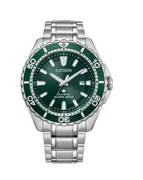 Citizen | Promaster Marine Eco-Drive Green Dial Men's Watch BN0199-53X 5.3折, 满$75减$5, 满减