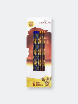Disney | Disney The Lion King 6-Pack Pencils商品图片,4.9折