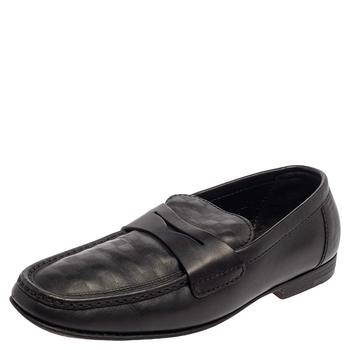 lv男鞋官网, [二手商品] Louis Vuitton | Louis Vuitton Black Damier Embossed Santiago Loafers Size 41.5商品图片 7.1折, 满1件减$100, 满减