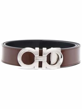 菲拉格慕皮带腰带, Salvatore Ferragamo | Salvatore Ferragamo Men's  Brown Leather Belt商品图片 8.4折起