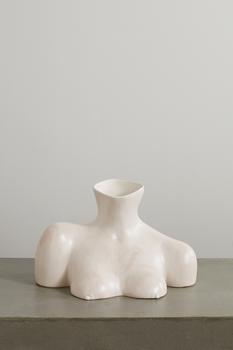 商品Anissa Kermiche | Breast Friend 陶瓷花瓶,商家NET-A-PORTER,价格¥2929图片