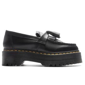 推荐Adrian Leather Platform Tassel Loafers - Black Smooth商品