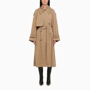 Max Mara | Sportmax sand trench coat,商家Baltini,价格¥5288