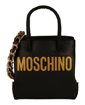 Moschino | Mini Logo Leather Crossbody Bg商品图片,5.7折×额外9折, 额外九折