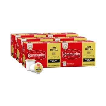 Community Coffee | Café Special Medium-Dark Roast Single Serve Pods, Keurig K-Cup Brewer Compatible, 72 Ct,商家Macy's,价格¥553