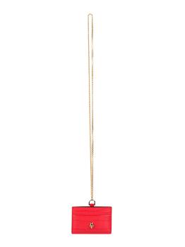 商品Alexander McQueen | Alexander McQueen Card Holder With Chain,商家Italist,价格¥2029图片