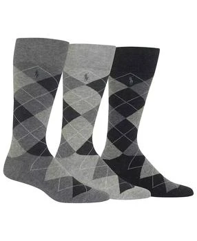 Ralph Lauren | Men's 3-Pk. Argyle Dress Socks,商家Macy's,价格¥125